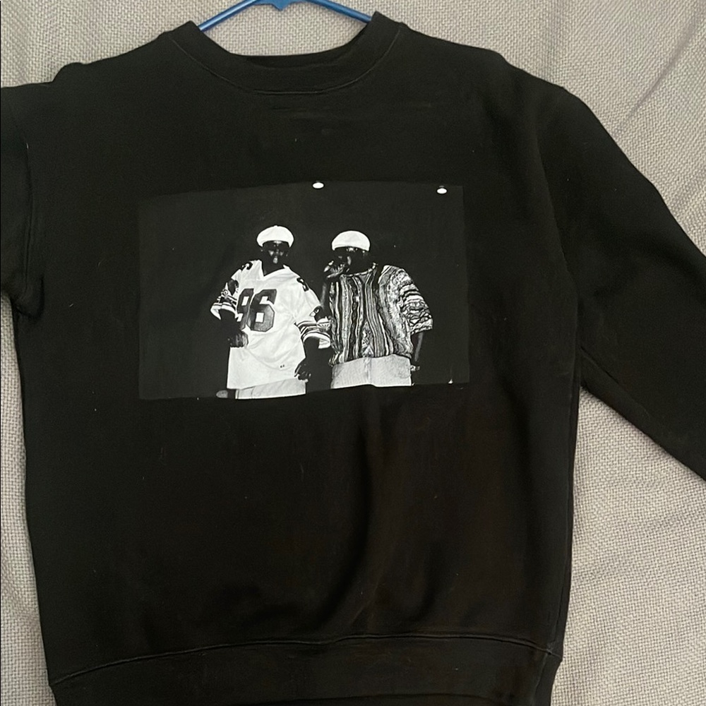 The Notorious B.I.G Black Graphic Men's Sweater